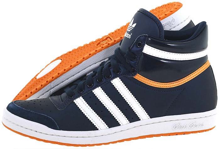 ADIDAS Top Ten Hi Sleek Blu Sneakers   g16710   Click Image to Close